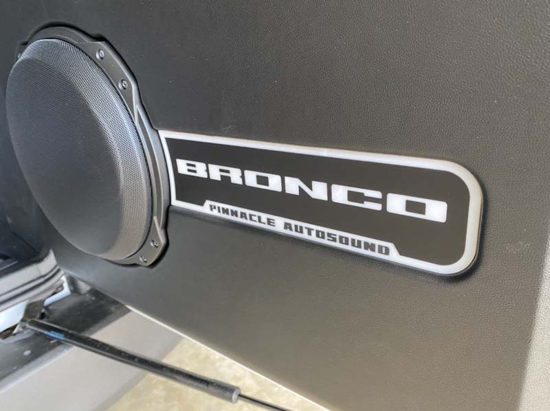 New Ford Bronco Wildtrack Full Audio System Upgrade